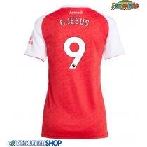 Maglie da calcio Arsenal Gabriel Jesus #9 Prima Maglia Femminile 2025-26 Manica Corta